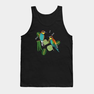 European bee-eater birds Tank Top